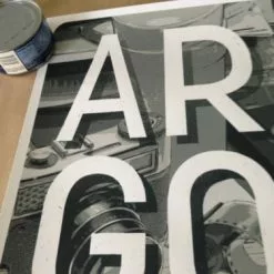 Argo - 2013 Matthew Woodson Poster Print Mondo Numbered