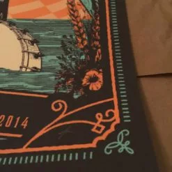 Yonder Mountain String Band - 2014 Status Serigraph Poster Augusta GA Jessye Nor Gig Posters