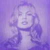 Fame Moss Kate Moss - 2015 Mr. Brainwash Poster Print CYAN ON MAGENTA Ed Of 65