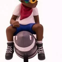 Rocket Bait - 2017 Hebru Brantley BBC White Shirt Flyboy Complex Con Vinyl Toy Sculptures/Toys