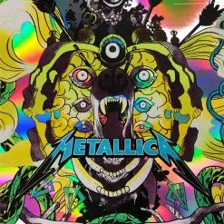 Foil Posters Metallica - 2019 Erica Henderson Poster Milan, Italy FOIL San Siro