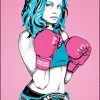 Kings Of Leon - 2017 Kate Crosgrove Poster Houston, TX Boxer Boxing