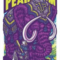 Ames Brothers Pearl Jam - 2018 Ames Design Poster Chicago, IL Wrigley Field