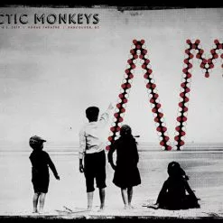 Arctic Monkeys - 2013 Third Alert Designs Poster Vancouver, BC Orpheum Gig Posters