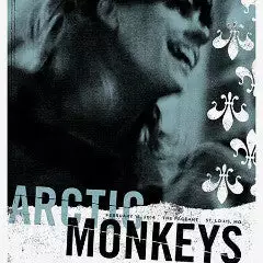Arctic Monkeys - 2014 Third Alert Designs Poster St. Louis