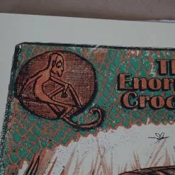 Movie/TV Posters The Enormous Crocodile - 2015 Zeb Love Poster Variant