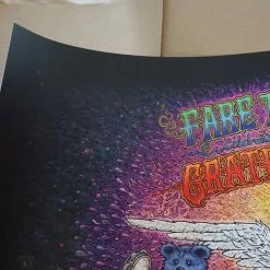 Grateful Dead - 2015 Marq Spusta Poster Chicago, IL Fare Thee Well