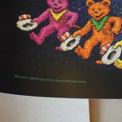 Grateful Dead - 2015 Marq Spusta Poster Chicago, IL Fare Thee Well