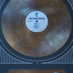 Sold Out Posters Lollapalooza - 2016 25th Anniversary Poster Chicago Grant Park FOIL