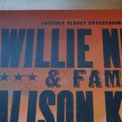 Willie Nelson - 2015 Zeb Love Poster Print Allison Krauss Berkeley GA 12 Willie Nelson - 2015 Zeb Love Poster Print Allison Krauss Berkeley GA