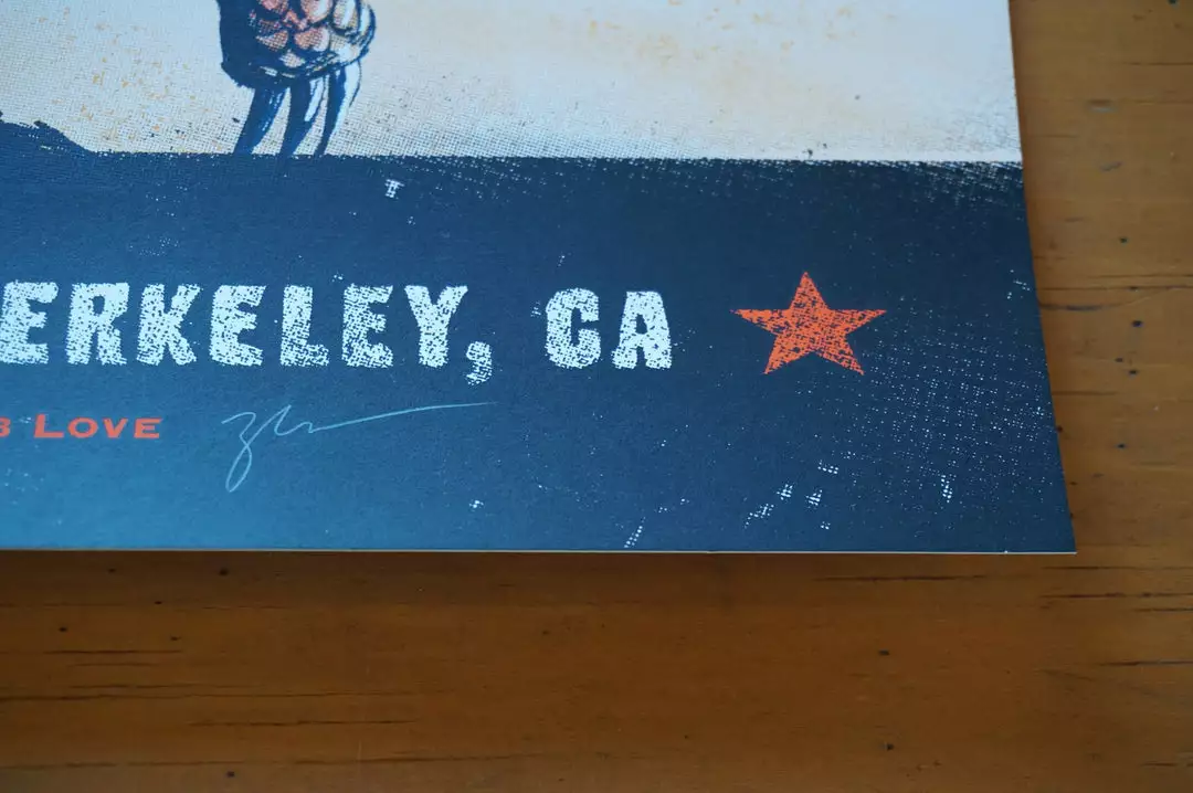 Willie Nelson - 2015 Zeb Love Poster Print Allison Krauss Berkeley GA 7 Willie Nelson - 2015 Zeb Love Poster Print Allison Krauss Berkeley GA