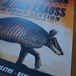 Willie Nelson - 2015 Zeb Love Poster Print Allison Krauss Berkeley GA 17 Willie Nelson - 2015 Zeb Love Poster Print Allison Krauss Berkeley GA