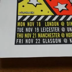 Gig Posters Ben Folds Five - 1996 Uncle Charlie Hardwick Poster Print It's The UK Tour