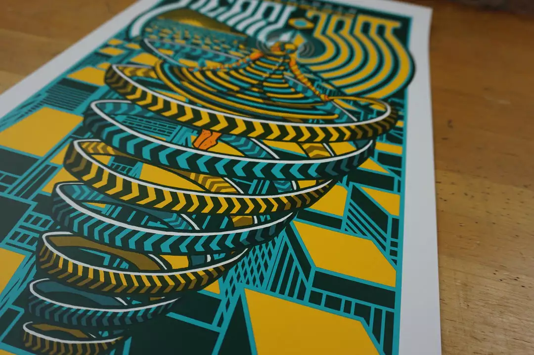 Pearl Jam - 2013 Brad Klausen Print Lollapalooza Poster Sao Paulo, Brazil S/N Gig Posters 11 Pearl Jam - 2013 Brad Klausen Print Lollapalooza Poster Sao Paulo, Brazil S/N Gig Posters