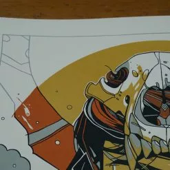 Art Prints Hlökk - 2016 Tyler Stout Poster Print VARIANT BONES Galerie F