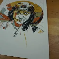 Art Prints Hlökk - 2016 Tyler Stout Poster Print VARIANT BONES Galerie F