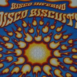 Bisco Inferno - 2015 Dave Hunter Poster Disco Biscuits Denver, CO Red Rocks Colorado