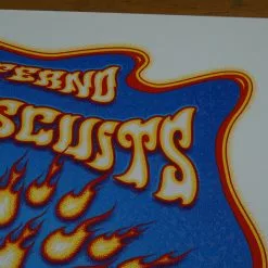 Bisco Inferno - 2015 Dave Hunter Poster Disco Biscuits Denver, CO Red Rocks Colorado