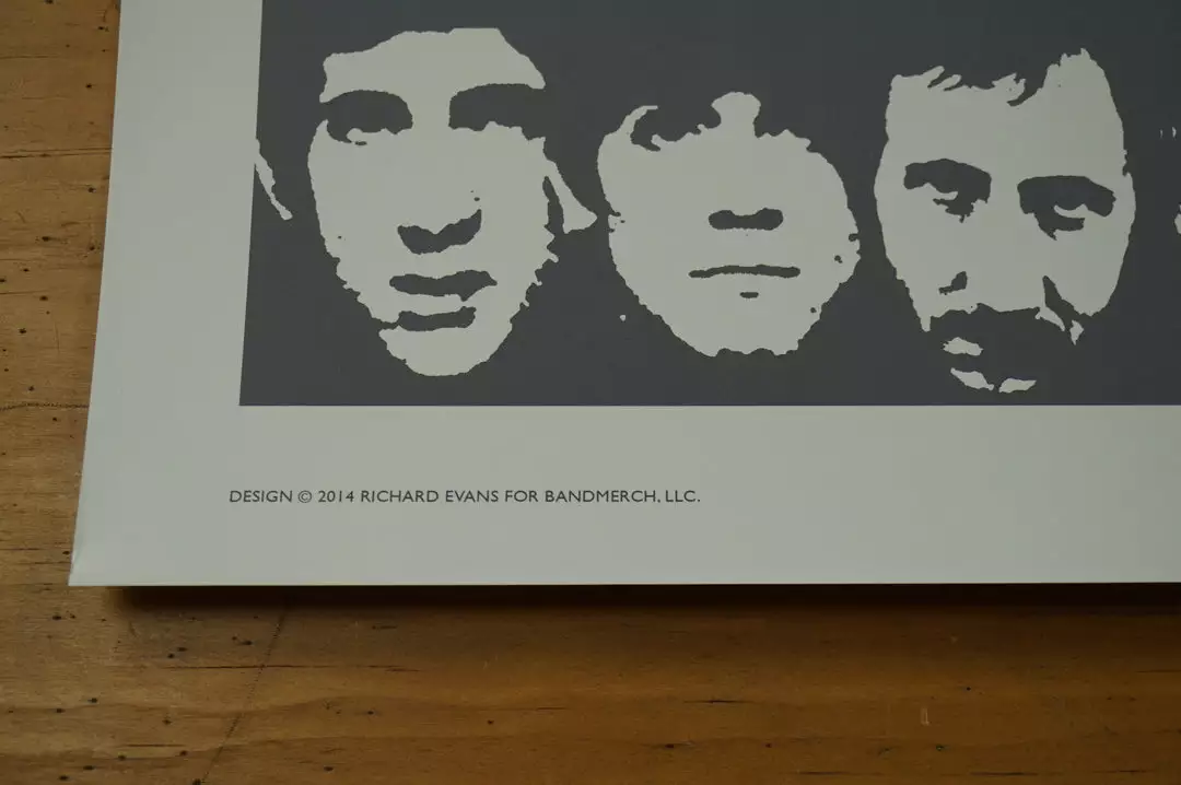 The Who - 2015 Richard Evans Poster Who's Counting 50th Anniversary Tour Gig Posters 8 The Who - 2015 Richard Evans Poster Who's Counting 50th Anniversary Tour Gig Posters