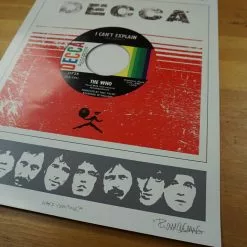 The Who - 2015 Richard Evans Poster Who's Counting 50th Anniversary Tour Gig Posters 17 The Who - 2015 Richard Evans Poster Who's Counting 50th Anniversary Tour Gig Posters