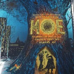 Foil Posters Moe - 2014 Zeb Love Screen Printed Poster FOIL Edition