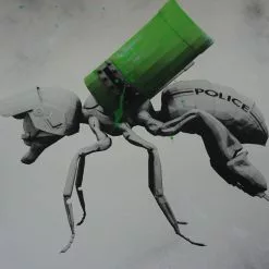 Palynology - Ludo 2016 Screen Printed Poster Signed/numbered Hand Finished