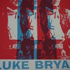 Luke Bryan - 2013 Print Mafia Poster Columbia MO John Wayne Missou Arena 9 Luke Bryan - 2013 Print Mafia Poster Columbia MO John Wayne Missou Arena