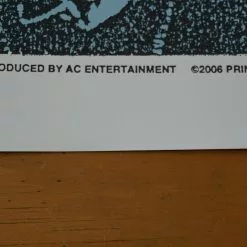 Gig Posters Ray Lamontagne - 2006 Print Mafia Poster Knoxville, TN Bijou Theatre