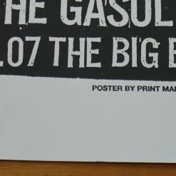 Queens Of The Stone Age - 2007 Print Mafia Poster Boise, Idaho QOTSA