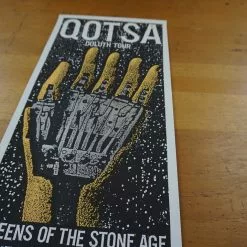 Queens Of The Stone Age - 2007 Print Mafia Poster Boise, Idaho QOTSA
