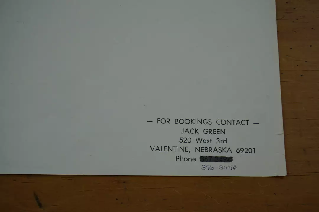 Sold Out Posters Gig Posters The Evolutions - Limited Edition Vintage Poster Jack Green 8 Sold Out Posters Gig Posters The Evolutions - Limited Edition Vintage Poster Jack Green