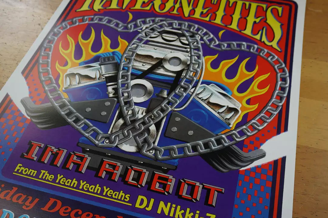 Sold Out Posters The Ravonettes - 2003 Poster Bowery Ballroom New York Gig Posters 10 Sold Out Posters The Ravonettes - 2003 Poster Bowery Ballroom New York Gig Posters