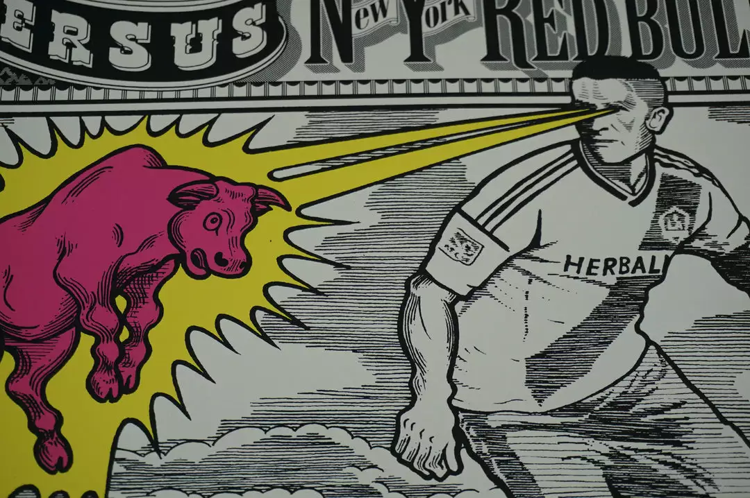 Art Prints LA Galaxy Vs. New York Red Bulls - 2014 Poster Ames Brothers 5 Art Prints LA Galaxy Vs. New York Red Bulls - 2014 Poster Ames Brothers