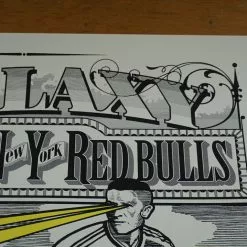 Art Prints LA Galaxy Vs. New York Red Bulls - 2014 Poster Ames Brothers 14 Art Prints LA Galaxy Vs. New York Red Bulls - 2014 Poster Ames Brothers