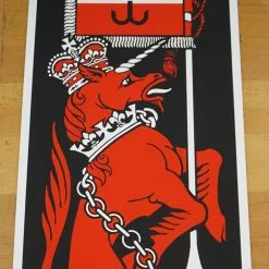 Jack White The White Stripes - 2007 Rob Jones Poster Boston Mass Agganis