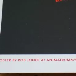 The White Stripes - 2007 Rob Jones Poster Edmonton, Alberta Gig Posters