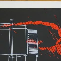 The White Stripes - 2007 Rob Jones Poster Seattle, WA Paramount Jack White