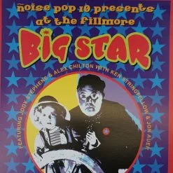 Big Star - 2002 Dennis Loren Poster Fillmore Auditorium