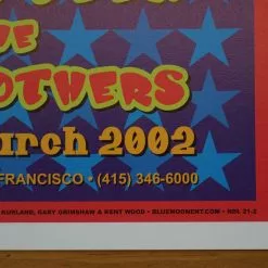 Big Star - 2002 Dennis Loren Poster Fillmore Auditorium
