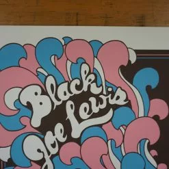 Black Joe Lewis - 2014 Billy Perkins Poster Kansas City, MO