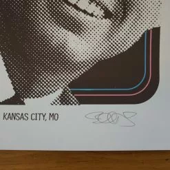 Black Joe Lewis - 2014 Billy Perkins Poster Kansas City, MO
