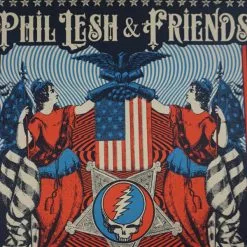 Phil Lesh & Friends - 2016 Status Serigraph Poster Grateful Dead