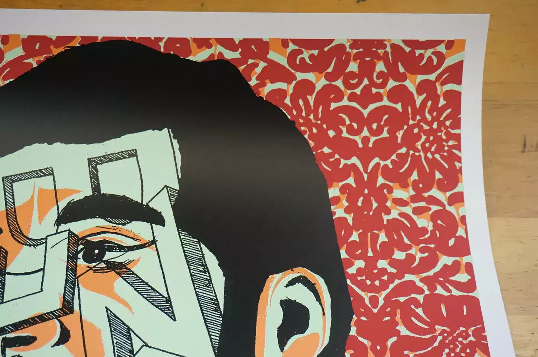 Gig Posters Ben Harper - 2010 Brian Methe Poster Baltimore, MD Pier 6 7 Gig Posters Ben Harper - 2010 Brian Methe Poster Baltimore, MD Pier 6