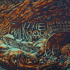 Colorado Walk The Moon - 2015 James Eads Poster Red Rocks, CO