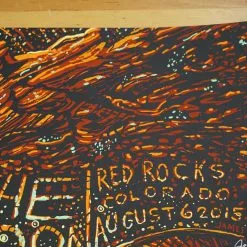 Colorado Walk The Moon - 2015 James Eads Poster Red Rocks, CO