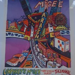 Umphrey's McGee - 2006 Jim Pollock Poster AP Chicago Taj Mahal