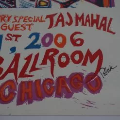 Umphrey's McGee - 2006 Jim Pollock Poster AP Chicago Taj Mahal 15 Umphrey's McGee - 2006 Jim Pollock Poster AP Chicago Taj Mahal