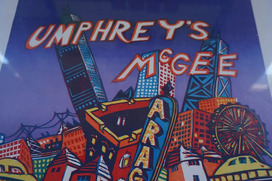 Umphrey's McGee - 2006 Jim Pollock Poster AP Chicago Taj Mahal 9 Umphrey's McGee - 2006 Jim Pollock Poster AP Chicago Taj Mahal