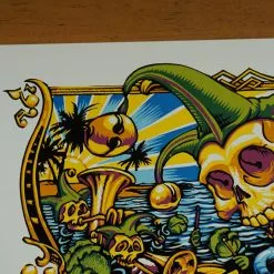 Fool's Paradise - 2016 AJ Masthay Poster St Augustine, FL Gig Posters