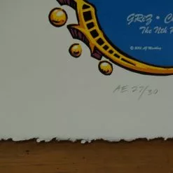 Fool's Paradise - 2016 AJ Masthay Poster St Augustine, FL Gig Posters